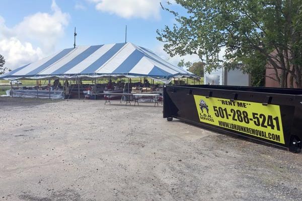 dumpster for rent in beebe, searcy, junk removal near me